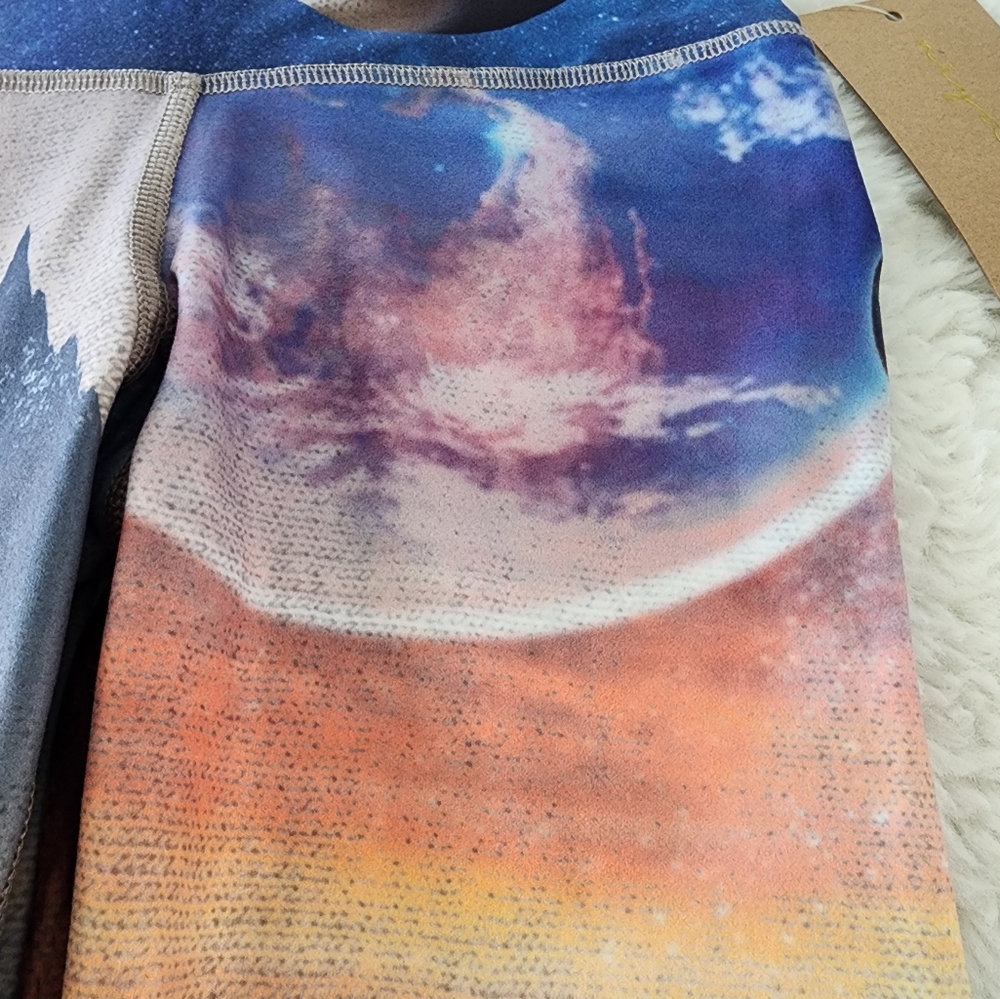 ⛵️🚀🛸🏔 Niyama🌞Sol LAND OF THE LOST Barefoot Leggings XS BNWT - Picture 14 of 16